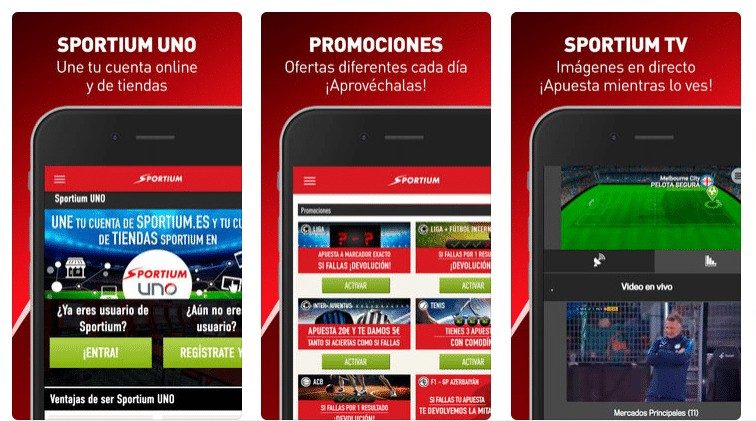 app sportium.es